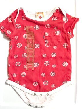 Hudson's Bay Olympics Baby Onesie 2007 Team CANADA 6-12 months